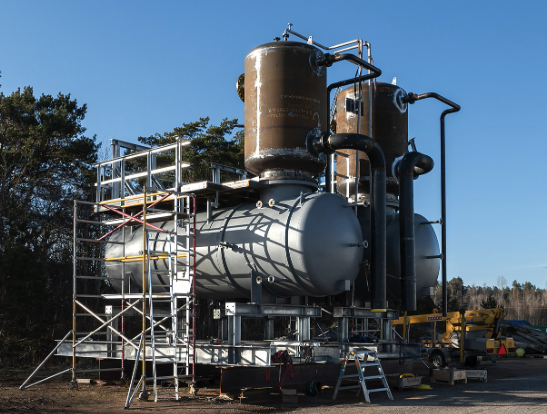 Pressure vessel welding rotary equipment